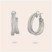 Boucles d'oreilles Ultima Edizione Femme in Argent OAO7496.BIANCO